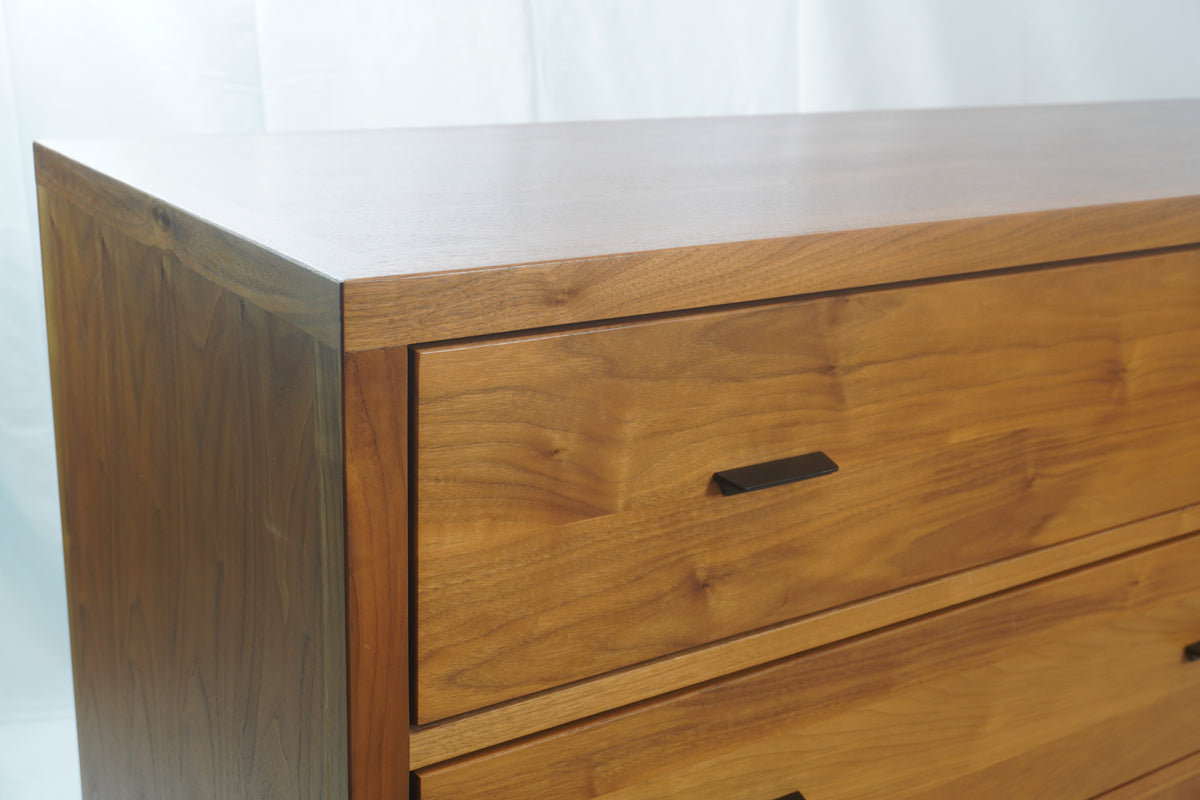 Room and Board Berkeley Six Drawer Walnut Dresser