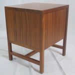 Room and Board Berkeley 1 Drawer Walnut Nighstands, Pair of