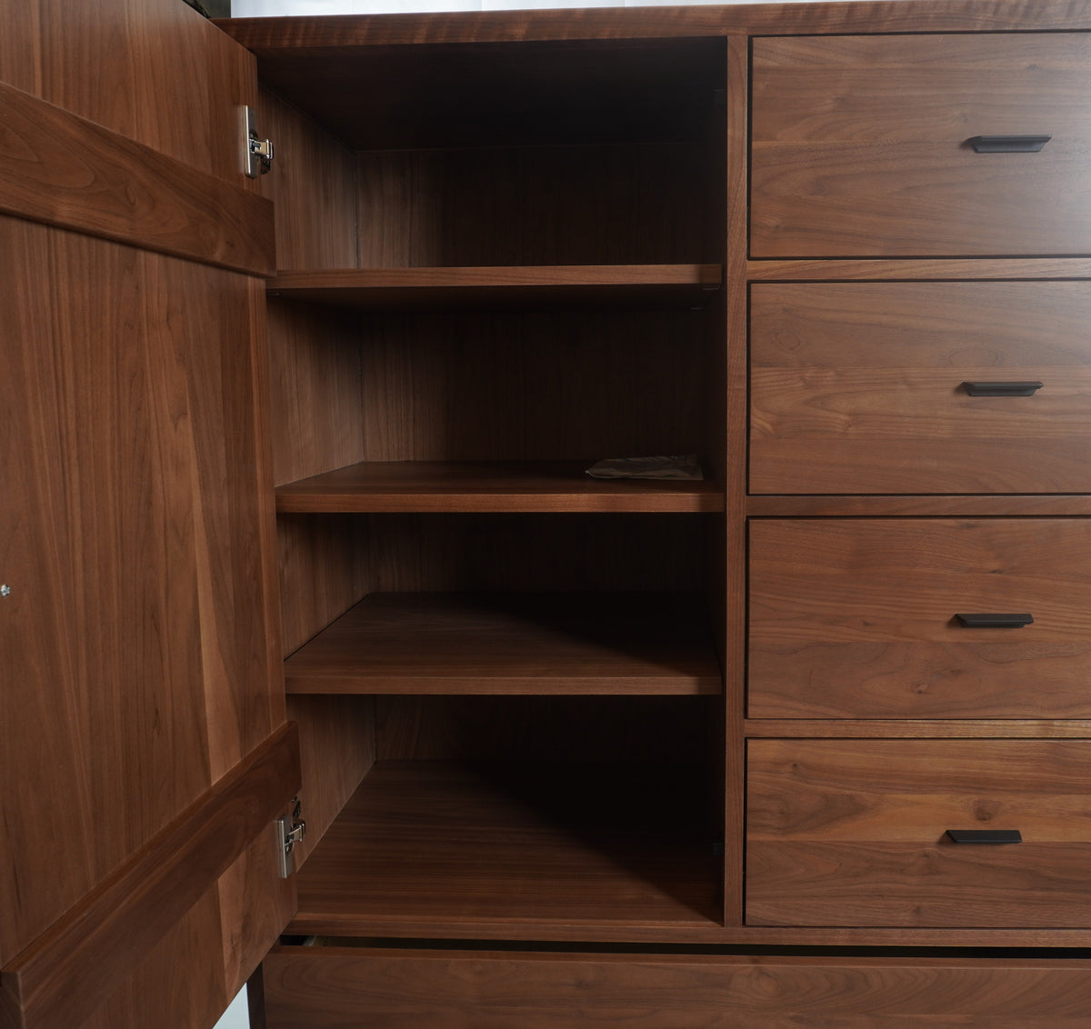 Room and Board Berkeley Walnut Storage Cabinet