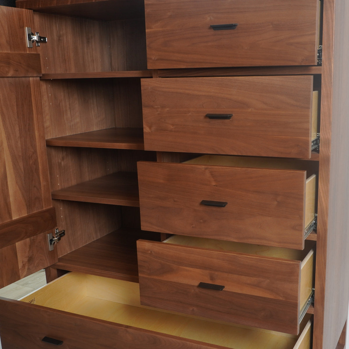 Room and Board Berkeley Walnut Storage Cabinet