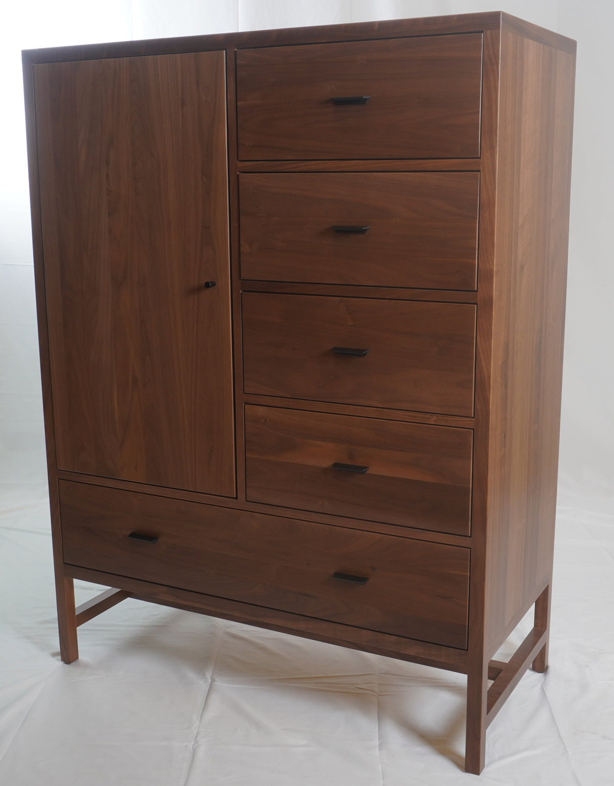 Room and Board Berkeley Walnut Storage Cabinet