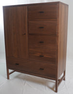Room and Board Berkeley Walnut Storage Cabinet