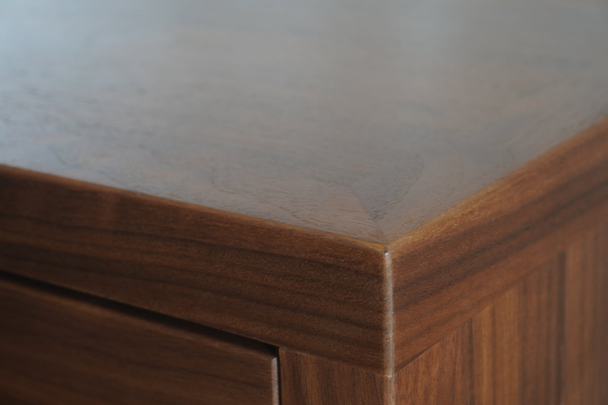 Room and Board Berkeley Walnut Storage Cabinet