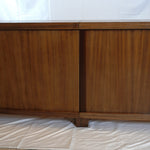 Vintage Modern Walnut Sideboard or Media Center