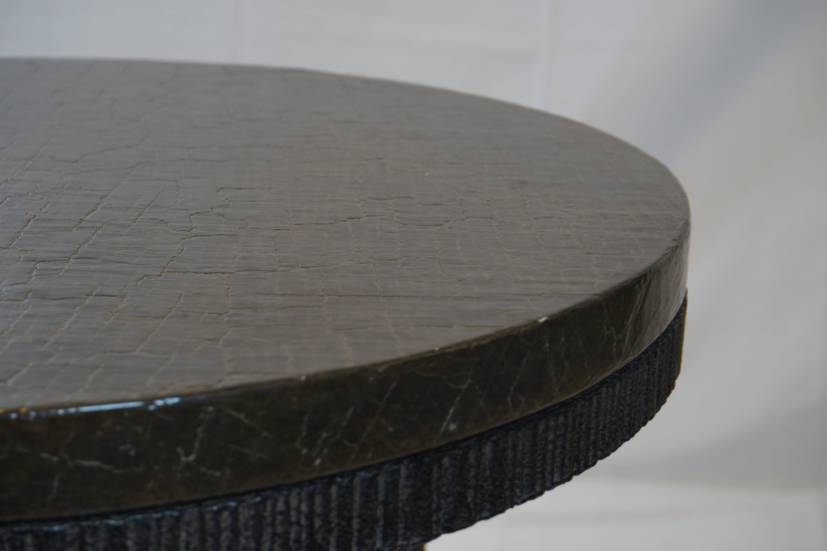 Gregorius Pineo Triola Hand-forged Iron Base Table