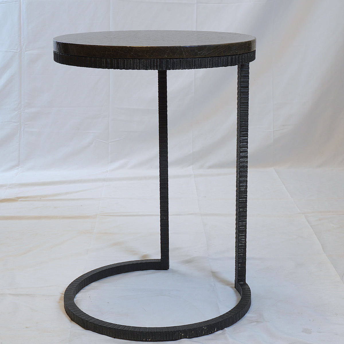 Gregorius Pineo Triola Hand-forged Iron Base Table