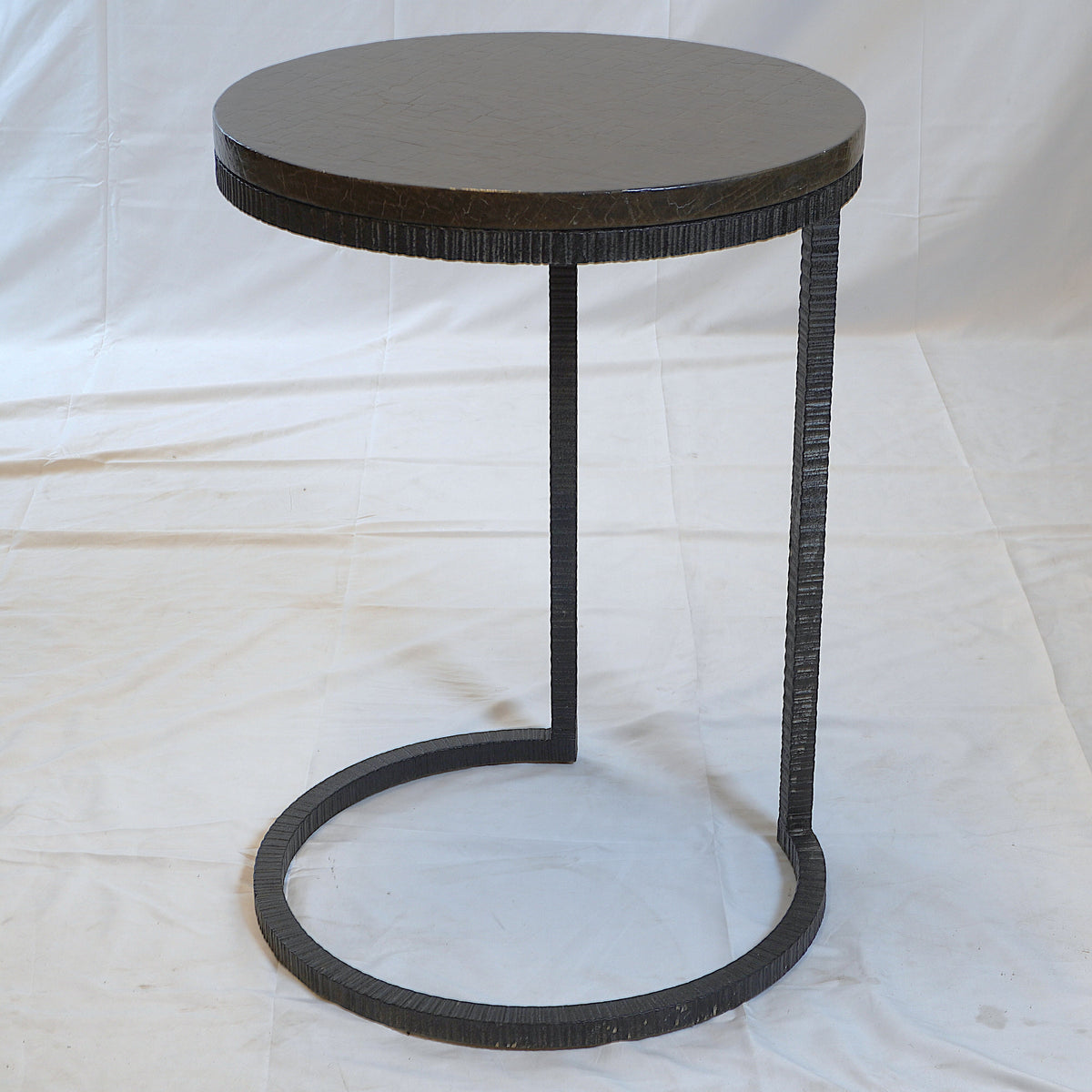 Gregorius Pineo Triola Hand-forged Iron Base Table
