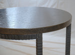 Gregorius Pineo Triola Hand-forged Iron Base Table