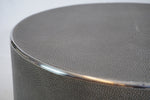 Saunderson Shagreen Plinth Round Side Table from Restoration Hardware