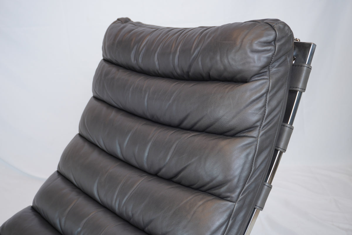 Timothy Oulton Oviedo Leather Chaise Lounge from Restoration Hardware