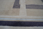 Modern Art Deco Doris Leslie Blau Carpet (13 ft 8 in  x  8 ft 9 in)