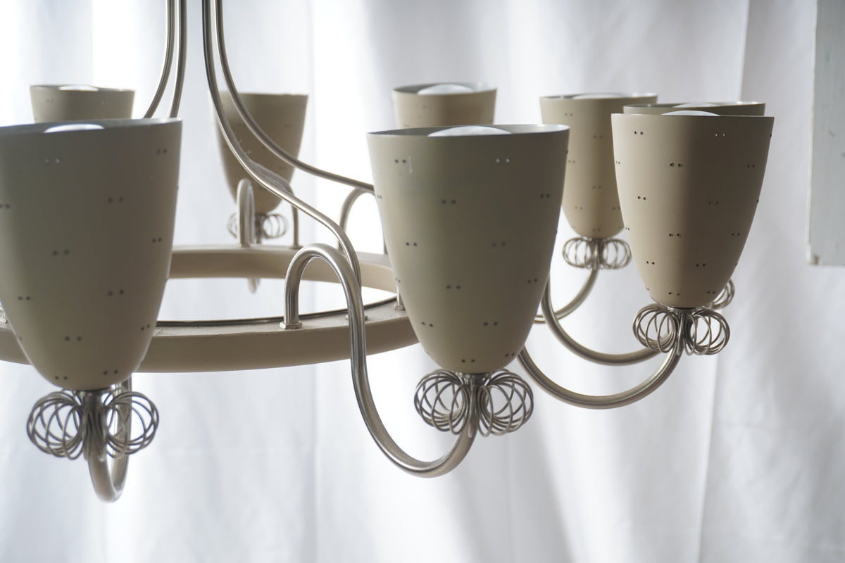 Vintage Paavo Tynell for Lightolier Ballerina Chandelier C1950s