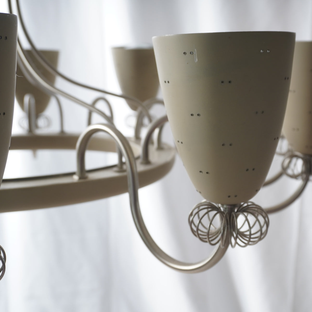 Vintage Paavo Tynell for Lightolier Ballerina Chandelier C1950s