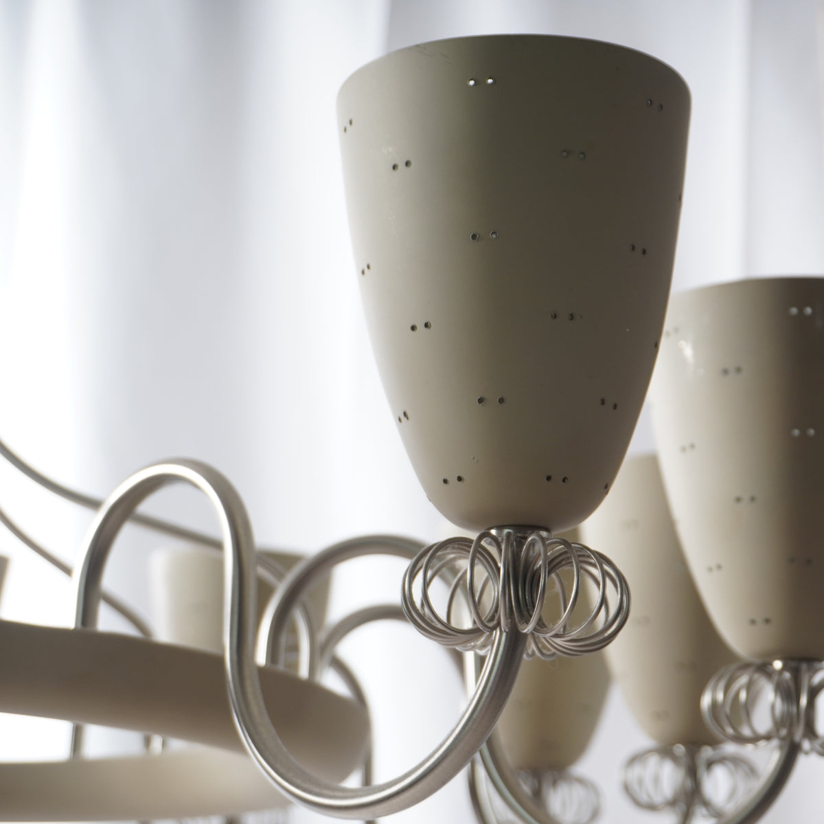 Vintage Paavo Tynell for Lightolier Ballerina Chandelier C1950s