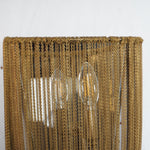 Clutch Modern Alee Large Sconce Staggered Draped Chain