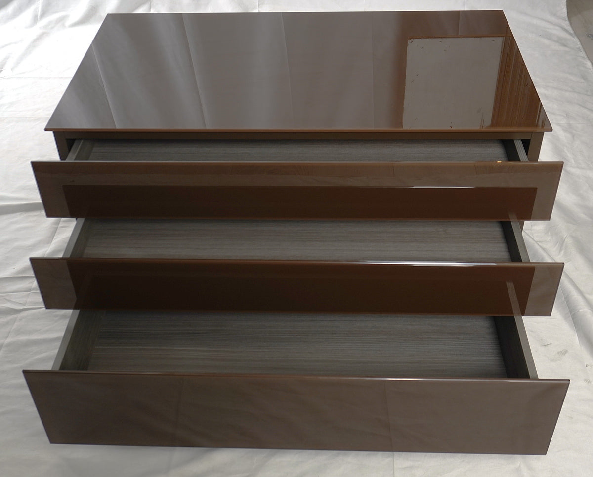 Italian Boxes Porro Bedside Tables by Piero Lissoni, Pair of