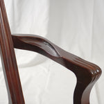 Vintage Chippendale Style Ball & Claw Hand Carved Armchairs and Dining Chairs from Thomasville, Set of 10