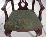 Vintage Chippendale Style Ball & Claw Hand Carved Armchairs and Dining Chairs from Thomasville, Set of 10
