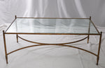 Maison Bagues Style Gilded Coffee Table