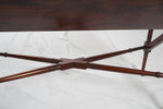 Antique Victorian Style Mahogany Library Book Trough or Record Stand