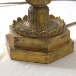 Antique French Empire Gilt and Patinated Bronze Candelabra Table Lamps, Pair of
