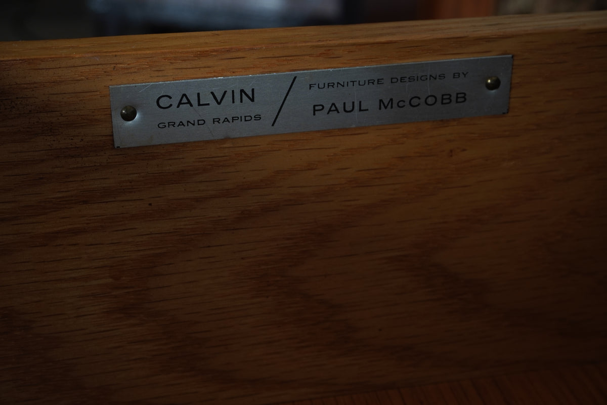 1960s Paul McCobb Walnut Dresser for Calvin
