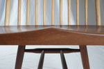 Rare George & Mira Nakashima Burl Slab Arm Lounge Chair, Signed & Dated