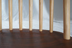 Rare George & Mira Nakashima Burl Slab Arm Lounge Chair, Signed & Dated