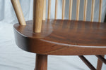 Rare George & Mira Nakashima Burl Slab Arm Lounge Chair, Signed & Dated