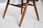 Rare George & Mira Nakashima Burl Slab Arm Lounge Chair, Signed & Dated