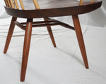 Rare George & Mira Nakashima Burl Slab Arm Lounge Chair, Signed & Dated