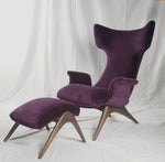 Vladimir Kagan Ondine Chair & Ottoman from Holly Hunt