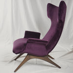 Vladimir Kagan Ondine Chair & Ottoman from Holly Hunt
