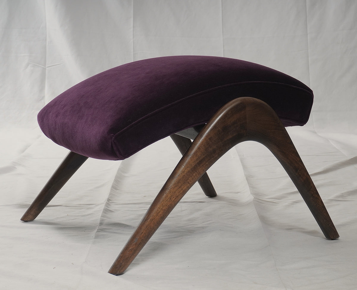 Vladimir Kagan Ondine Chair & Ottoman from Holly Hunt