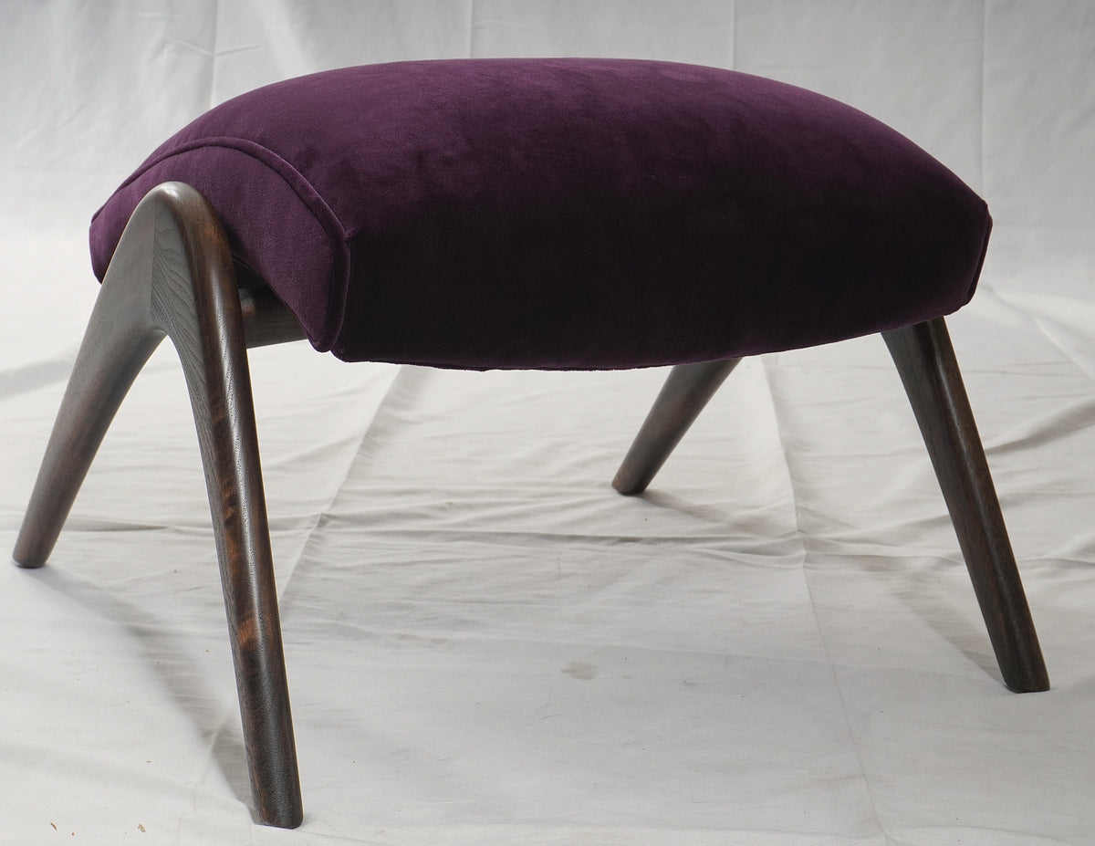 Vladimir Kagan Ondine Chair & Ottoman from Holly Hunt