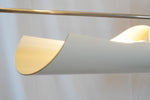 Rare David Weeks x Large Torroja Eight Light Tiered Pendant Light, Chandelier by Eduardo Torroja