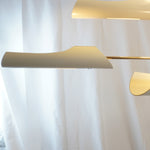Rare David Weeks x Large Torroja Eight Light Tiered Pendant Light, Chandelier by Eduardo Torroja