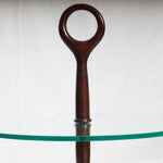 Rare Mid-Century Cesare Lacca Tripod Sphere Base Side Table by A. DeBaggis, Cantu, Italy, C50’s