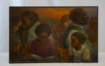Jean Savage Abbott  Waiting, 1982 Oil on Canvas Painting