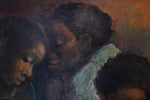 Jean Savage Abbott  Waiting, 1982 Oil on Canvas Painting