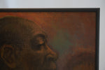 Jean Savage Abbott  Waiting, 1982 Oil on Canvas Painting