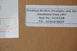 Vintage Friedman Brothers The Burnside Accent Mirror