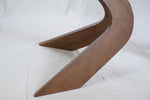 MCM Wilmington Sculptural Glass Dining Table or Desk