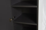 Hickory Chair Furniture Antiqued Mirrored Bar Cabinet Credenza Breakfront Sideboard