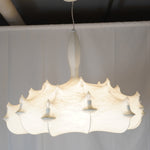Flos Zeppelin S1 Pendant Chandelier Light by Marcel Wanders, Faceted Crystal Globe