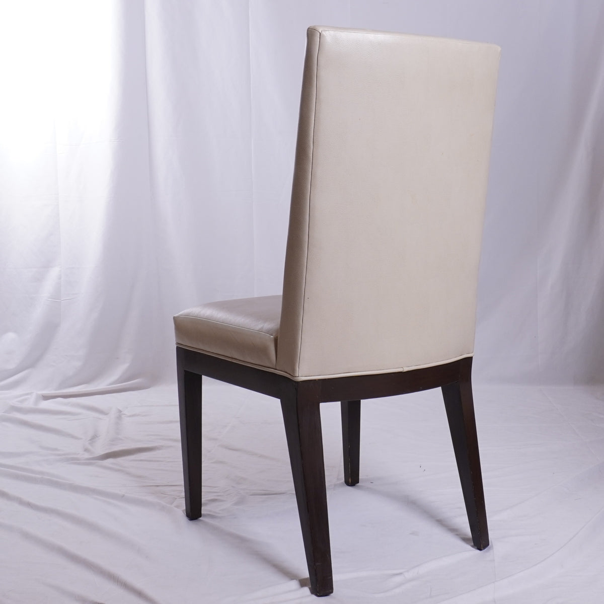 A. Rudin Chairs with Holly Hunt Faux Leather, Set of 6