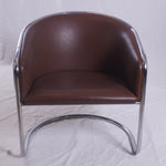 JOAN BURGASSER ANTON LORENZ FOR THONET CLUB TUB LOUNGE CHAIR