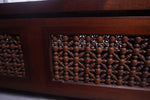 Vintage Handcarved Asian Trunk Bench