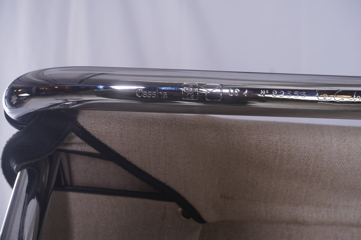 Le Corbusier, Pierre Jeanneret, Charlotte Perriand Chaise Longue B 306 by Cassina