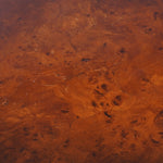 Vintage Barrel Burl Maplewood Veneer Stools C1970s, Pair of